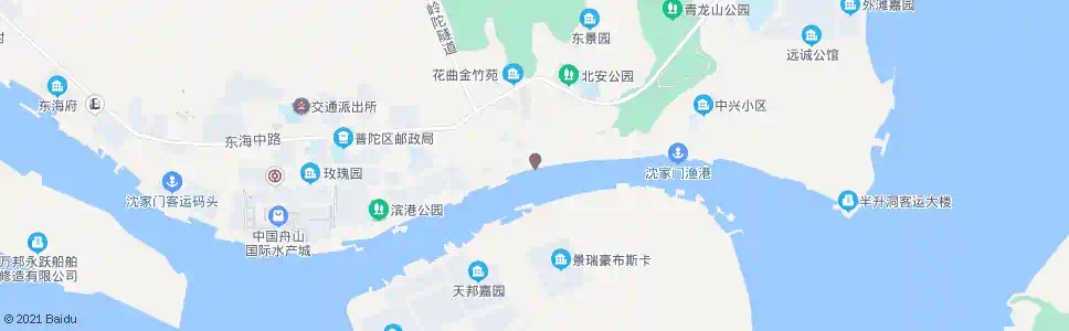 舟山东方红_公交站地图_舟山公交_妙搜公交查询2025