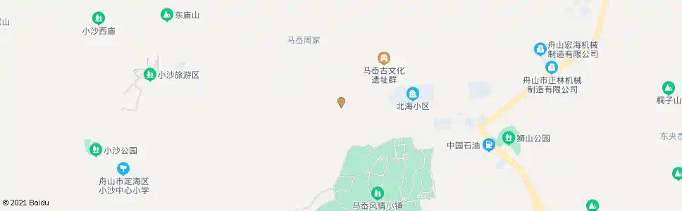 舟山张家_公交站地图_舟山公交_妙搜公交查询2025