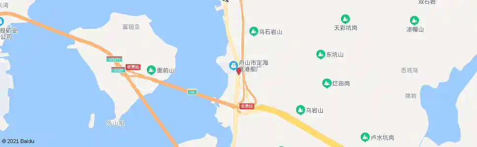 舟山小涨次_公交站地图_舟山公交_妙搜公交查询2025