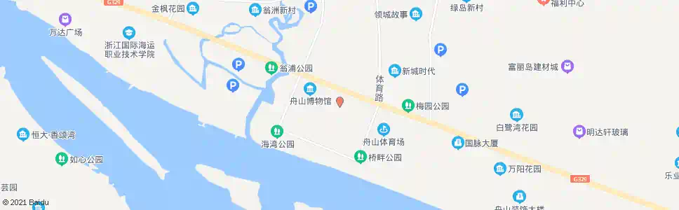 舟山群岛文化公园_公交站地图_舟山公交_妙搜公交查询2025