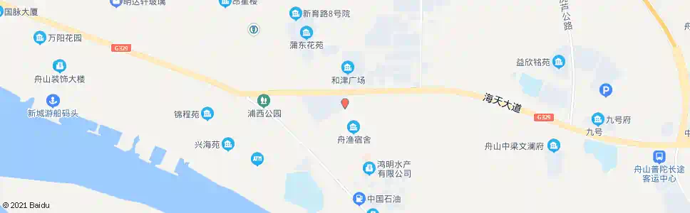 舟山平阳浦_公交站地图_舟山公交_妙搜公交查询2025