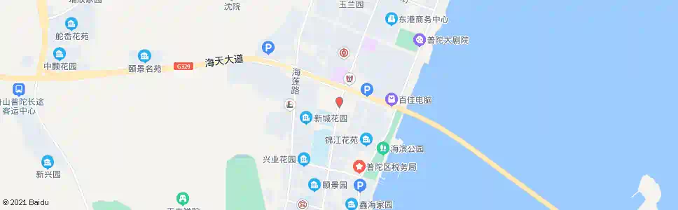 舟山东港贸易城_公交站地图_舟山公交_妙搜公交查询2025