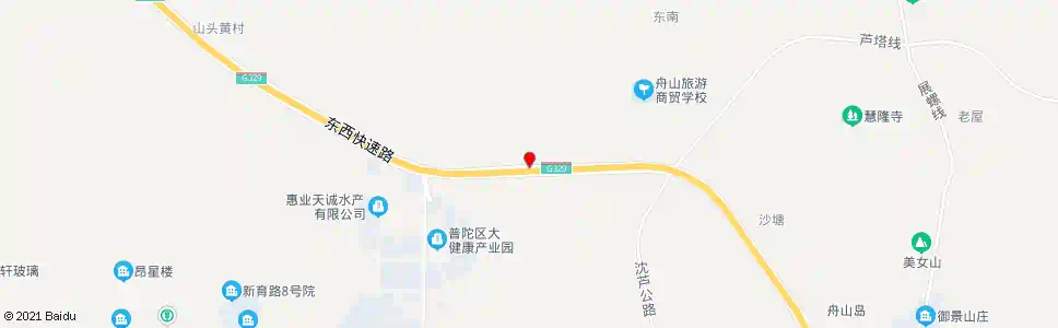 舟山小湾岭_公交站地图_舟山公交_妙搜公交查询2025