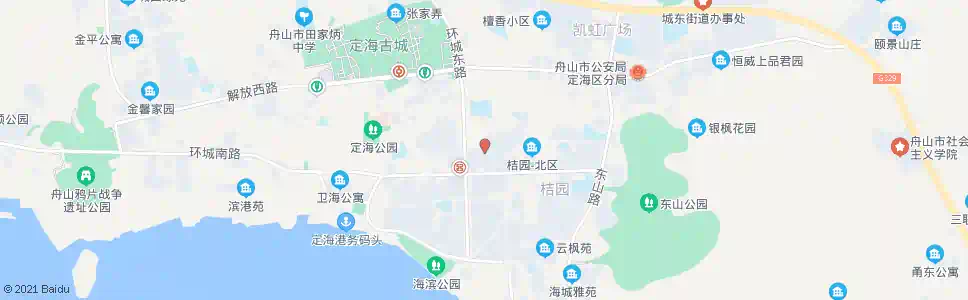 舟山东港浦新村_公交站地图_舟山公交_妙搜公交查询2025