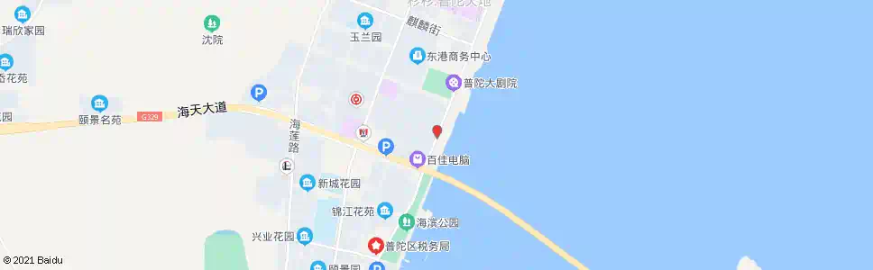 舟山碧海莲缘东门_公交站地图_舟山公交_妙搜公交查询2025