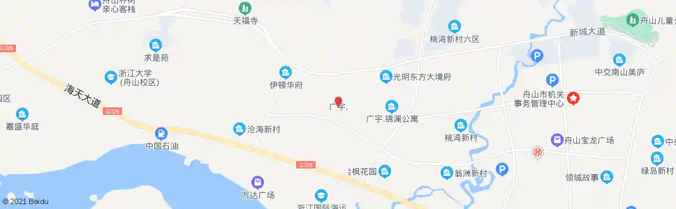 舟山庄家庙(舟山中学)_公交站地图_舟山公交_妙搜公交查询2025