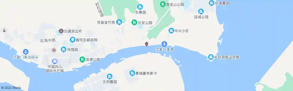 舟山龙眼_公交站地图_舟山公交_妙搜公交查询2025