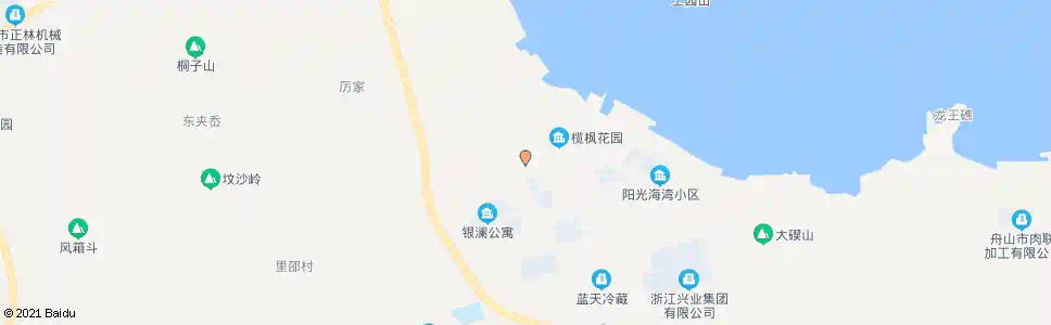 舟山西码头菜场_公交站地图_舟山公交_妙搜公交查询2025