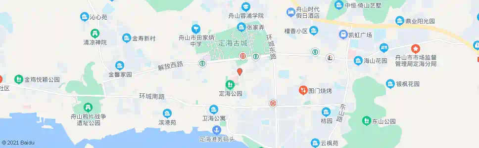 舟山定海中心医院(群建桥)_公交站地图_舟山公交_妙搜公交查询2025